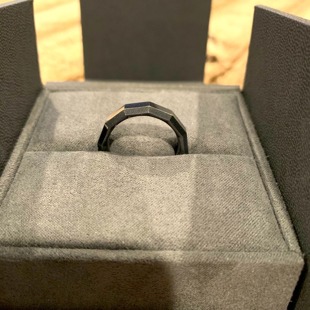 David Yurman Faceted Band Ring